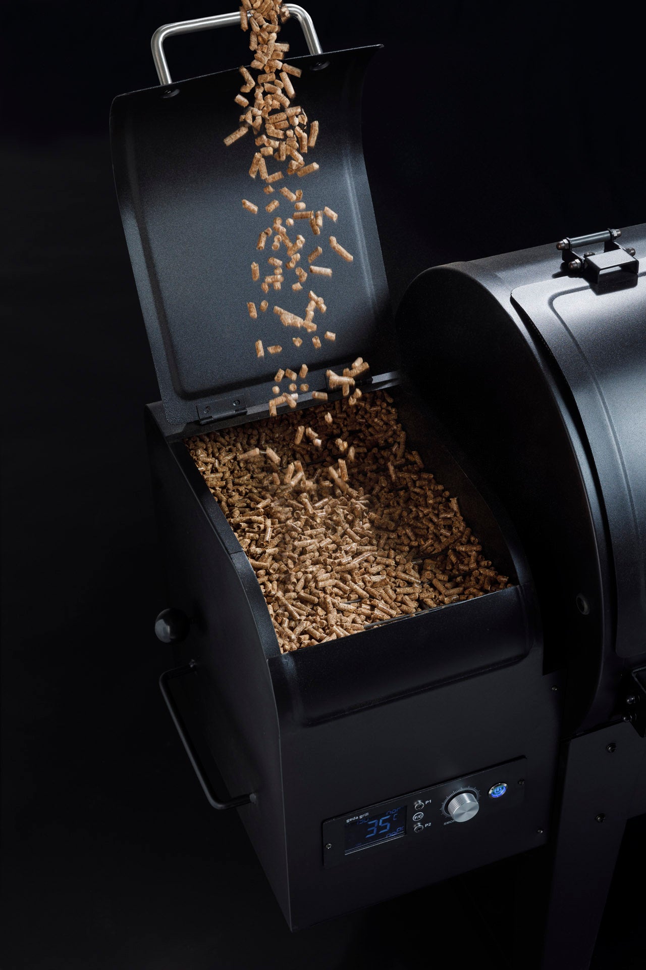 BBQ Pellets 100% Hartholz Pellets 9kg - Apfel, für Pelletgrill, Räucherofen, Pelletpizzaofen