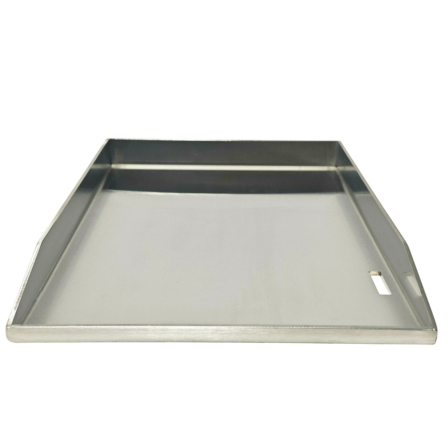 Edelstahl Plancha 49*30*4cm premium Grillplatte massiv 4mm - GEDA Grill
