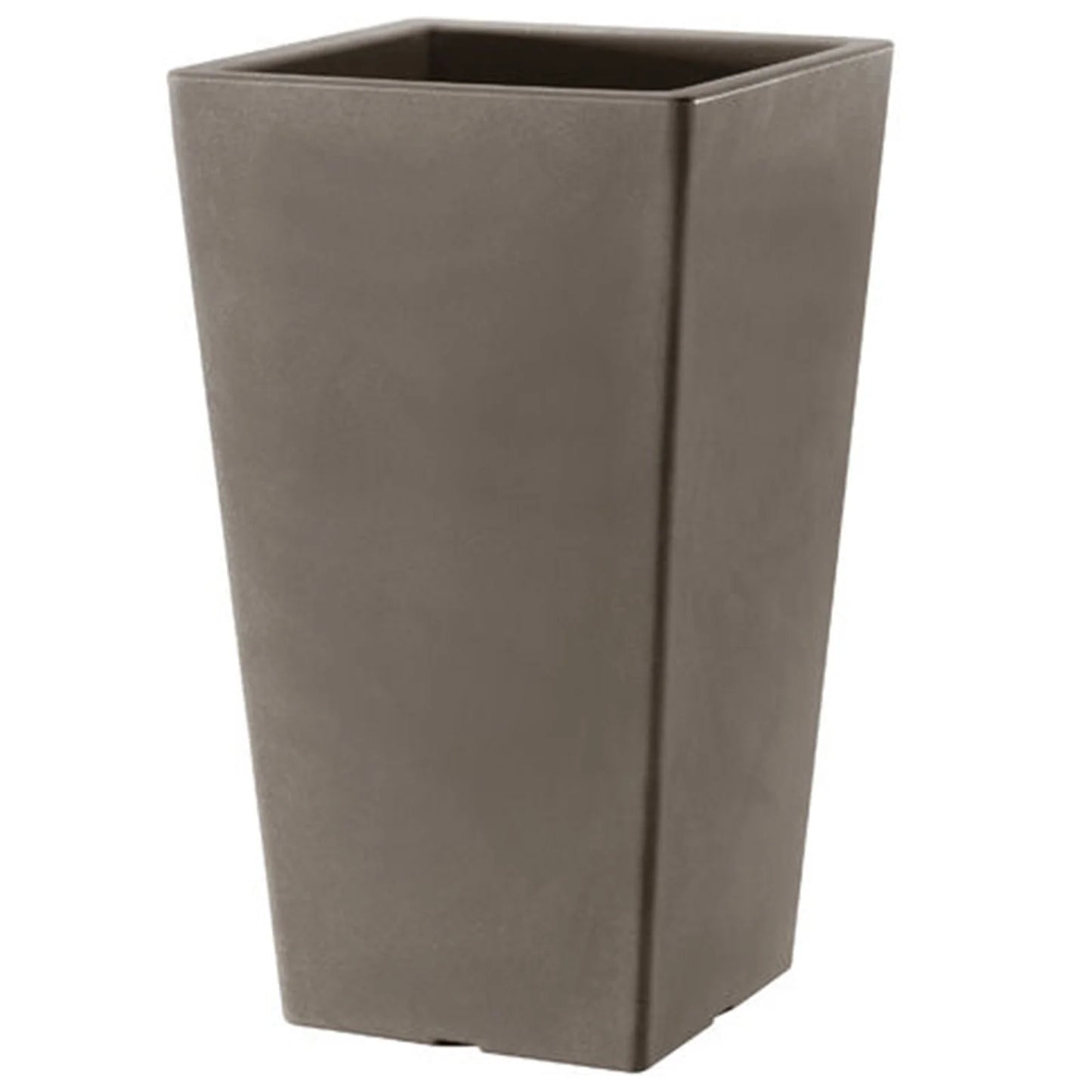 Pflanzkübel Vaso Pflanztopf 'Pasubio Alto' 38*38*80 aus Italien - Cappuccino