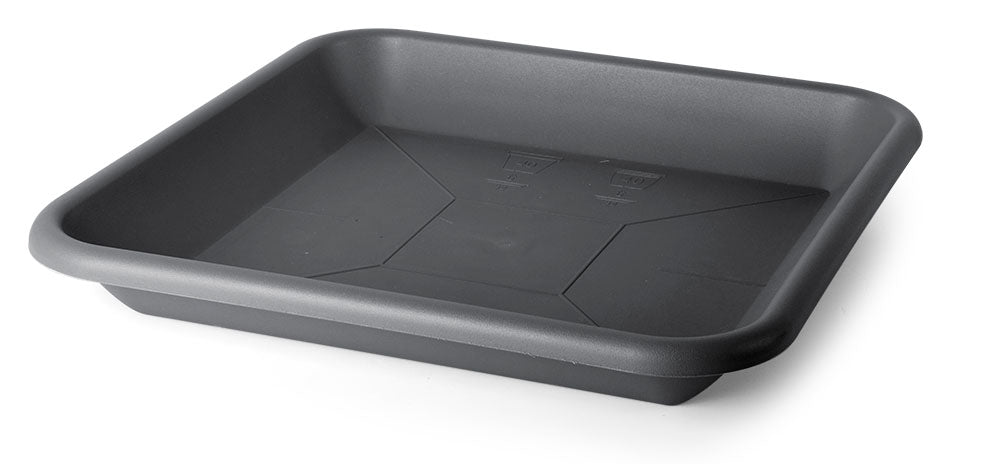 Blumentopf 'Piazza' Set 2tlg - ANTHRAZIT