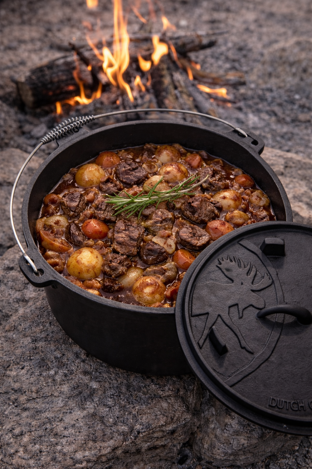 GEDA Grill Dutch Oven mit Deckelheber