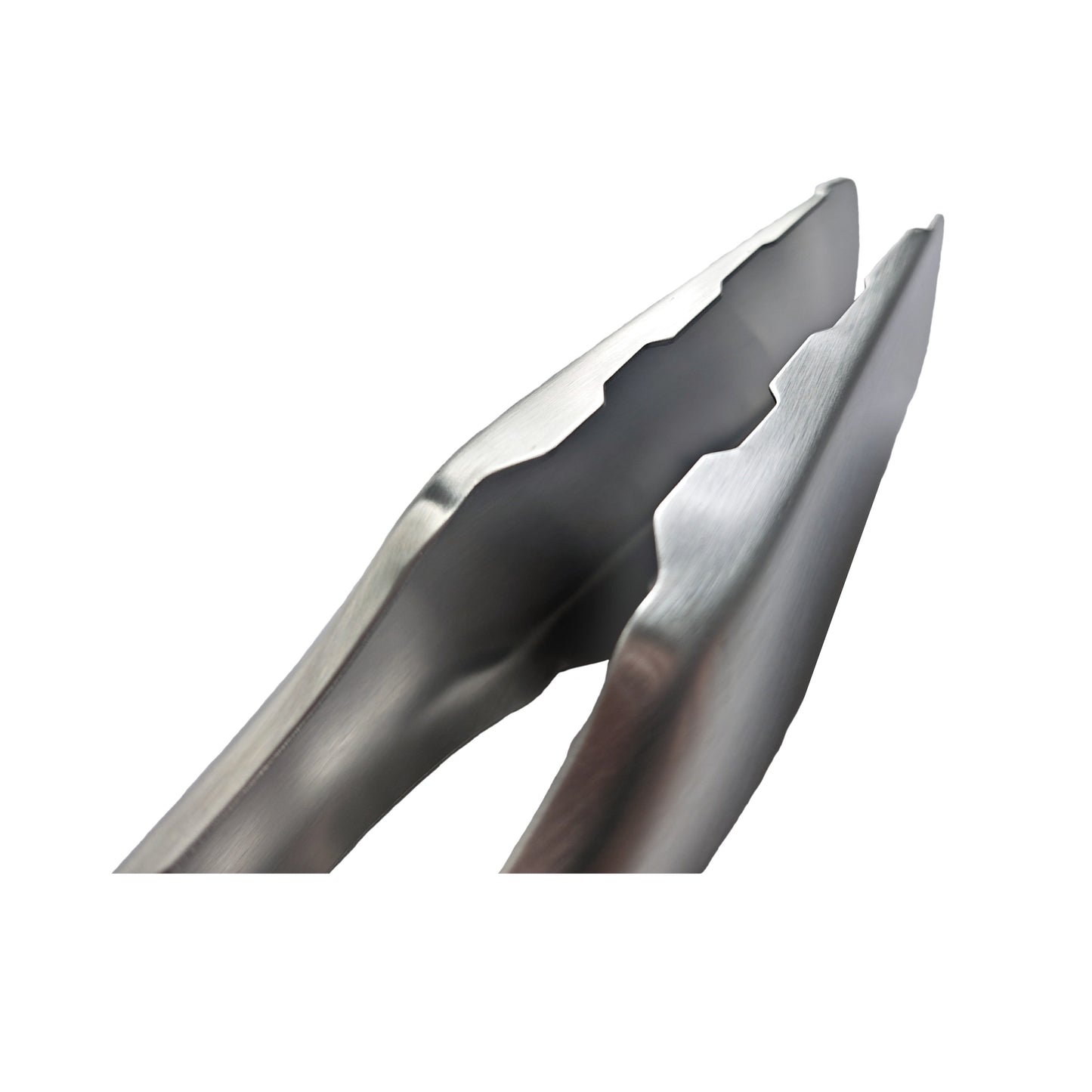 Grillzange 45cm Edelstahl mit Holzgriff