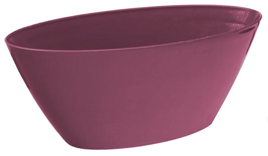 Übertopf 'Schiffchen' Diamond Oval Pflanzschiffchen Pflanzschale - FUCHSIA