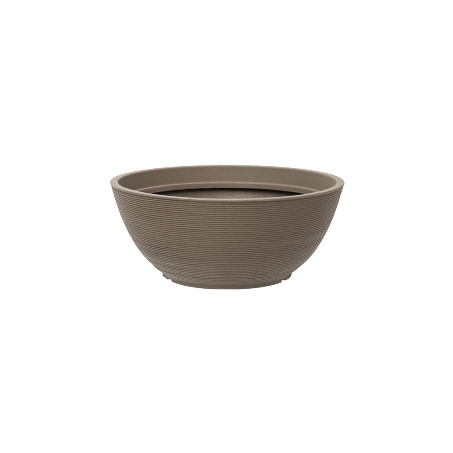 XXL Pflanzschale 'Sahara' Jumbo Bowl Pflanzkübel Italien- TAUPE