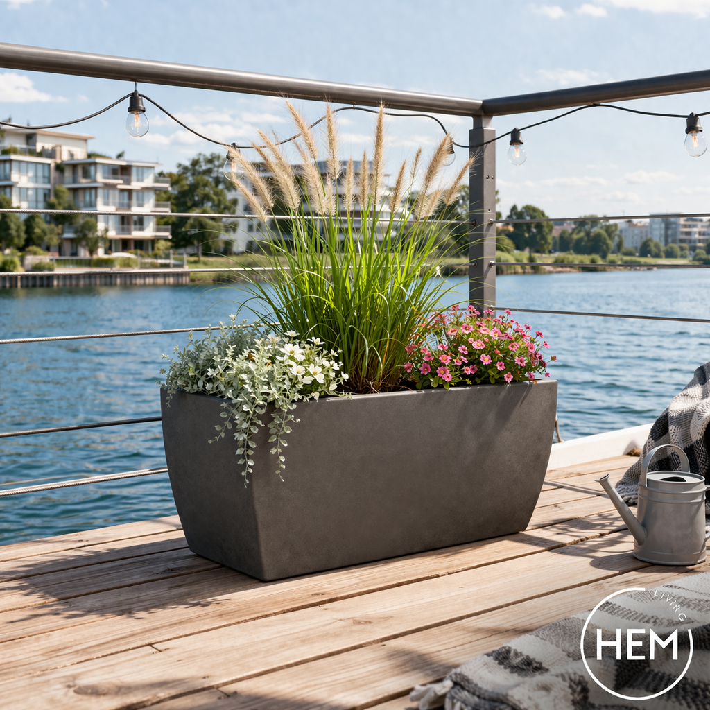 Pflanzkasten 'Jardinera Veneto' - TAUPE