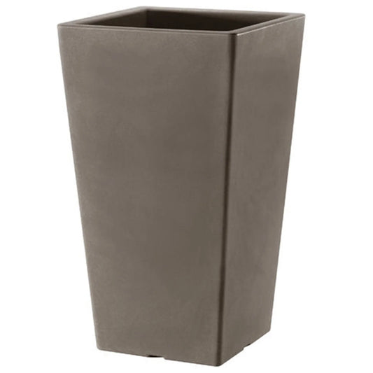 Pflanzkübel Vaso Pflanztopf 'Pasubio Alto' 38*38*80 aus Italien - Cappuccino
